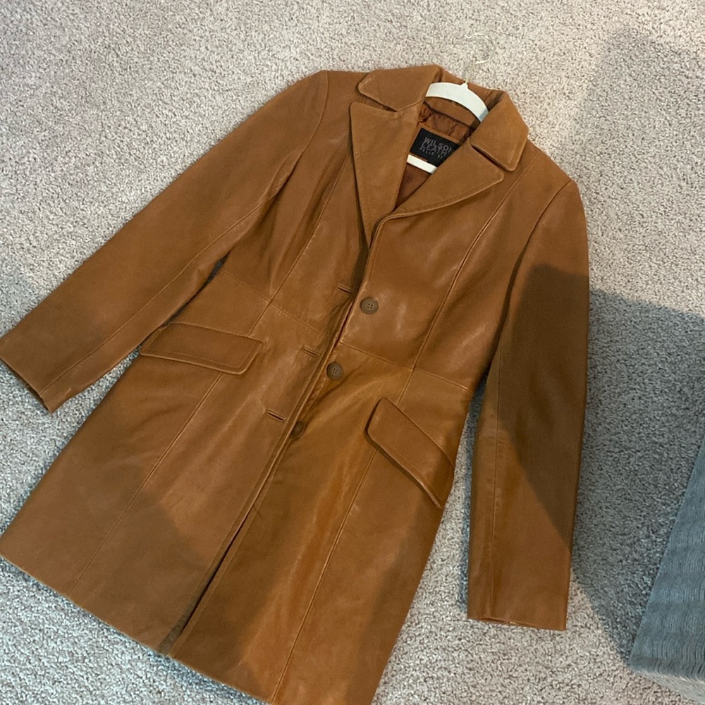 Vintage Leather Coat